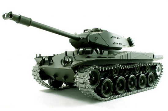 Танк на р/у 1:16 Heng Long Bulldog M41A3 с пневмопушкой и инфракрасным боем - фото 1