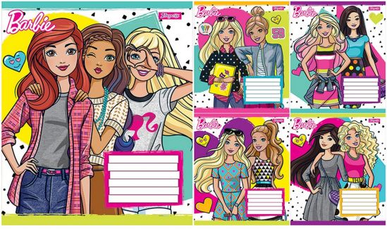 Упаковка тетрадей «Barbie Trend» клетка 12 л - фото 1