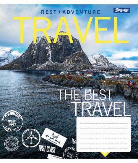 Упаковка тетрадей «Best travel» линия 12 л - фото 4