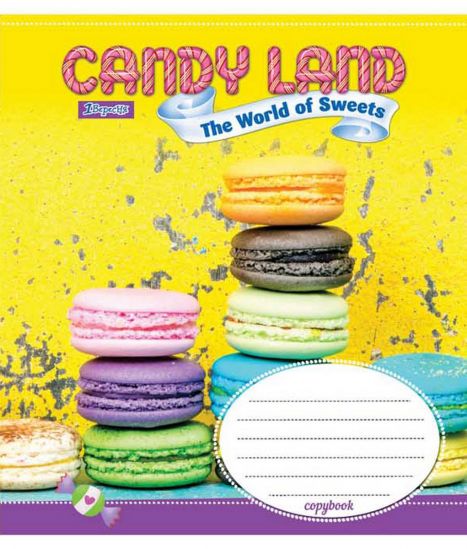 Упаковка тетрадей «Candyland» линия 48 л - фото 2