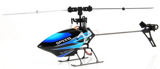 Вертолет 3D микро радиоуправляемый WL Toys V922 FBL - фото 1