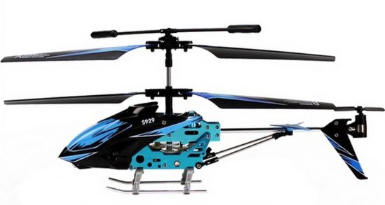Вертолет микро 3-канальный на инфракрасном управлении WL Toys S929 с автопилотом - фото 3