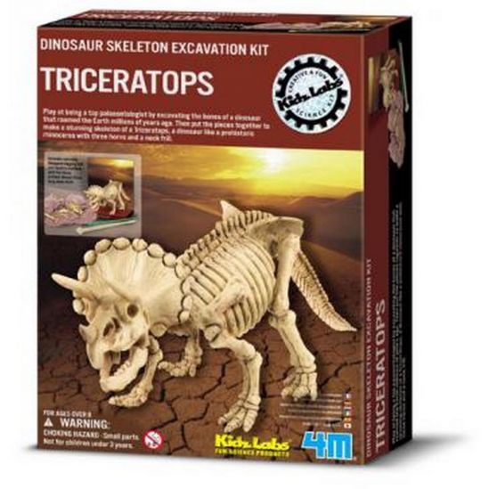 Археологические раскопки динозавра «Трицератопс» - фото 1