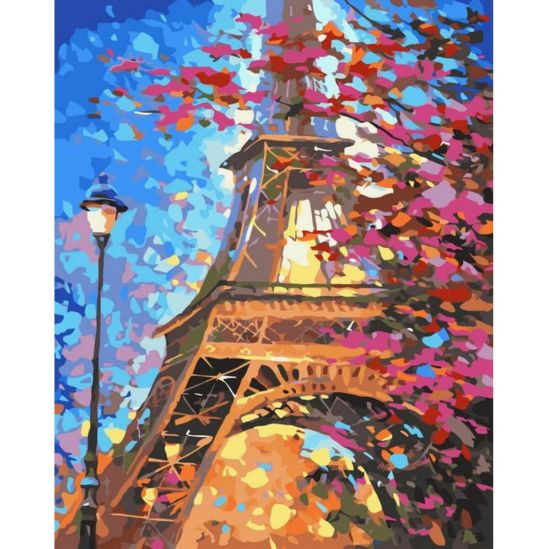 Картина по номерам «Краски Парижа» - фото 1