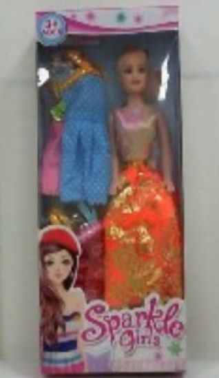 Кукла с платьями V111A-2 - фото 1