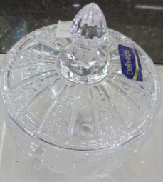 Сахарница стеклянная с крышкой 15 см R85556