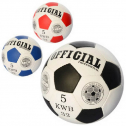 Футбольный мяч 3 цвета 2500-200
