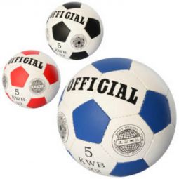 Футбольный мяч 3 цвета 2500-203