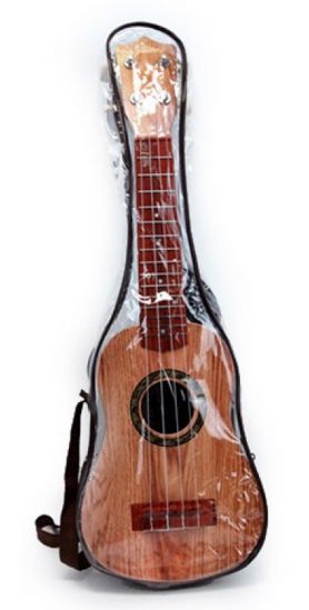 Струнная гитара с медиатором в чехле 898-12E - фото 1