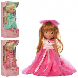 Кукла 3 вида на батарейках в платье