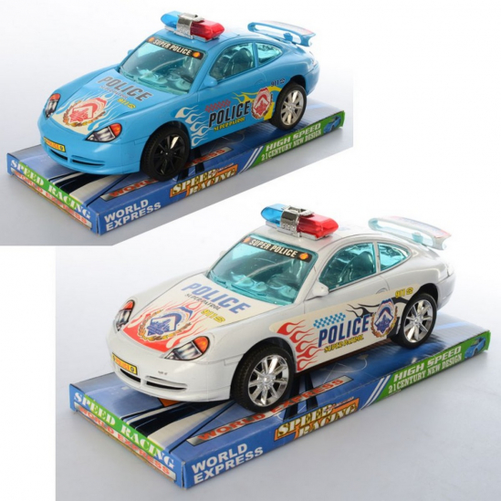 Машинка 2 цвета «Полиция» 1001A - фото 1