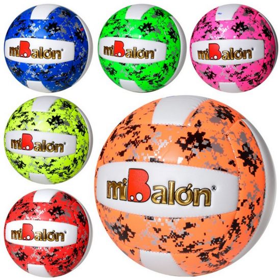 Мяч волейбольный 6 цветов - фото 1