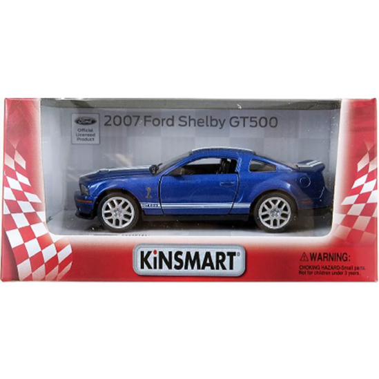 Машинка Kinsmart 2007 Shelby GT500 - фото 3