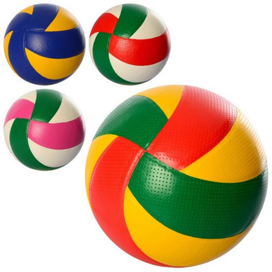 Мяч волейбольный 4 цвета MS 1687 - фото 1