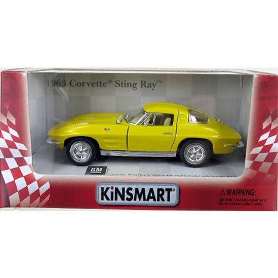 Машинка Kinsmart 1963 Corvette Sting Ray - фото 3