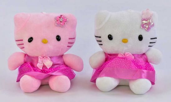 Мягкая игрушка «Hello Kitty» 2 цвета - фото 1