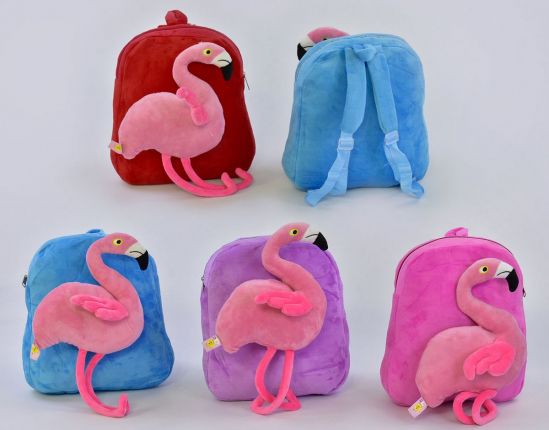 Мягкий рюкзак «Фламинго» 4 цвета - фото 1