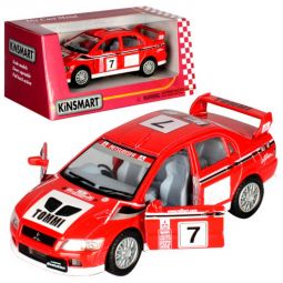 Машинка Kinsmart Mitsubishi Lancer Evolution VII (WRC)