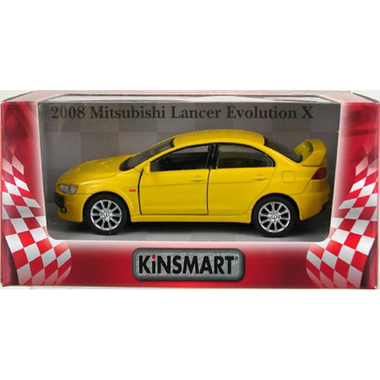 Машинка Kinsmart 2008 Mitsubishi Lancer Evolution X - фото 2