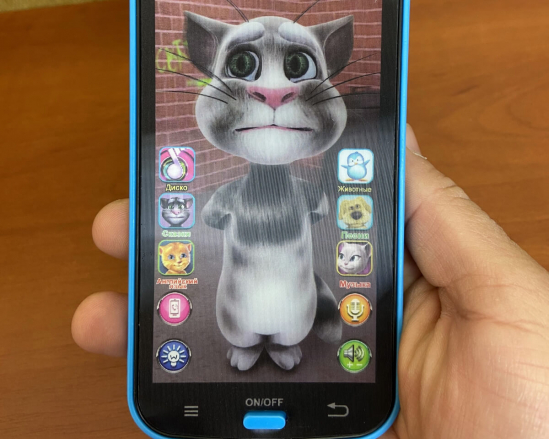 Мобильный музыкальный сенсорный телефон «Кот Том» DB1883E2 - фото 6