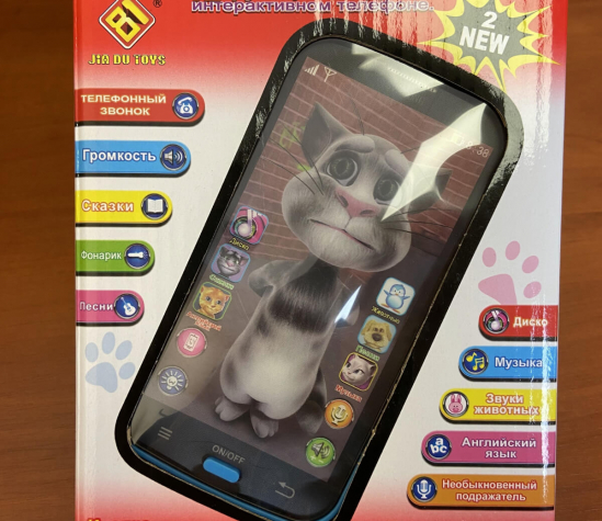 Мобильный музыкальный сенсорный телефон «Кот Том» DB1883E2 - фото 4