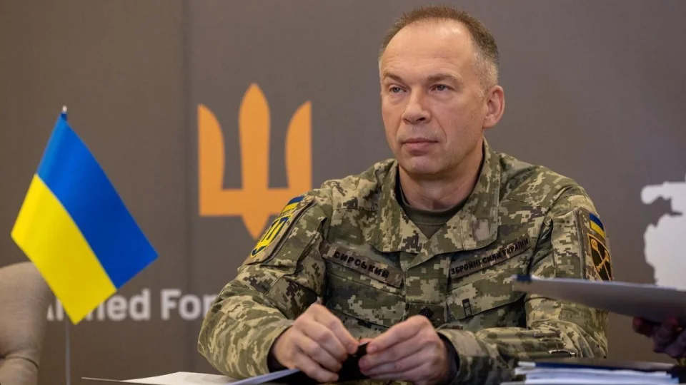 Генерал Сирський на брифінгу щодо підпорядкування ТЦК Сухопутним військам