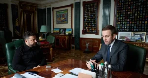 Зеленський на зустрічі з кандидатом на посаду премєр-міністра Корецьким