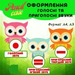 Голосні і приголосні звуки української мови